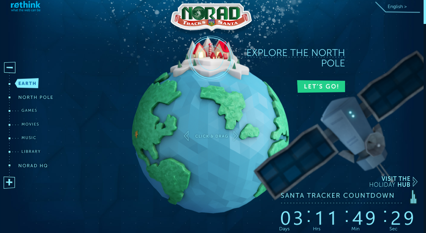 BESIDES following Santa’s progress online, children also may call the NORAD Tracker hotline at 877-446-6723.
