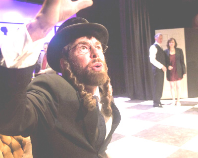 STANLEY SPENGER is the hapless rabbi in “Honeymoon Motel.”