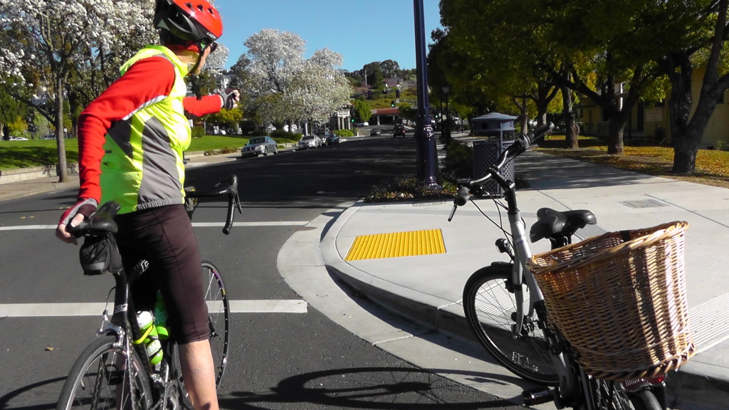 NANCY LUND helped to design a series of bicycle routes around Benicia.