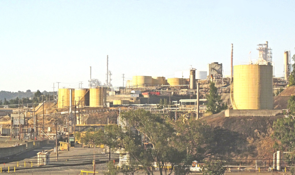 THE REFINERY NOW OWNED by Valero was a key factor in Benicia’s transition from an Army town in the 1960s. File photo