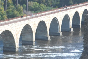 THE STONE GATE BRIDGE, a rail-to-trail project in the St. Paul area.