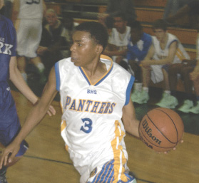 SOPHOMORE POINT guard Dakarai Hughes returns from last year and should give the Panthers a boost offensively.