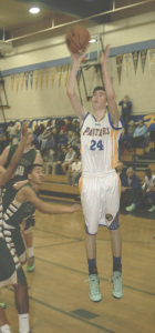 BRANDON BARRETT is a deadly outside shooter for the Panthers.