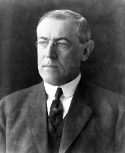 PRESIDENT WOODROW WILSON. Wikipedia