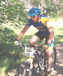 CHRIS THATCHER races for Benicia on the Granite Bay course.