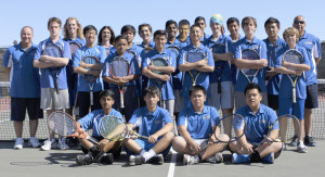 BENICIA HIGH’S boys tennis team completed an unbeaten Solano County Athletic Conference season.