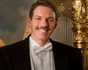 HARPIST Dan Levitan joined the VSO for its last concert of the season. 