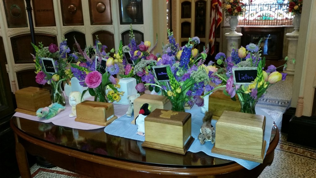 NAMES, TOYS AND FLOWERS accompany the cremains of abandoned Solano County children, buried through the work of nonprofit Garden of Innocence. Ken Paulk photo