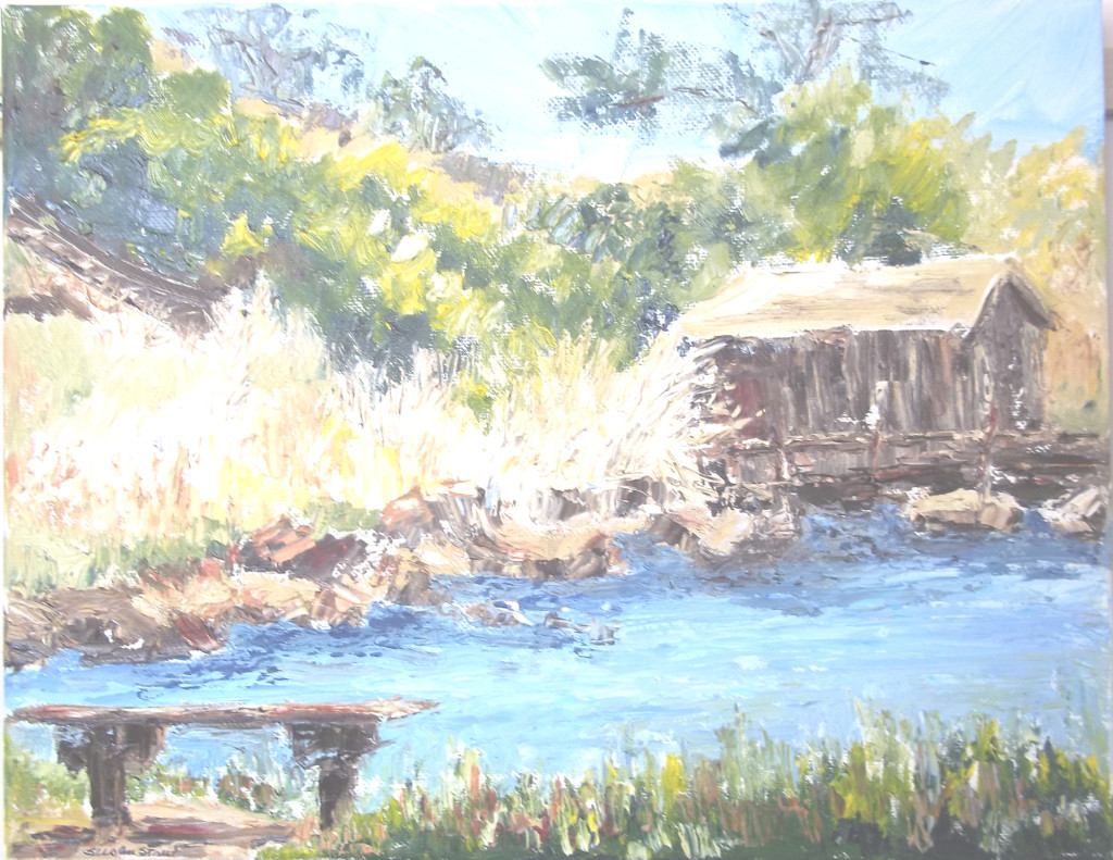 SUSAN STREET is Benicia Plein Air Gallery’s June artist of the month. Her work, including “A Resting Spot,” above, and "White Pelicans Return," below, can be viewed at the gallery, 307 First St. throughout the month. Courtesy images