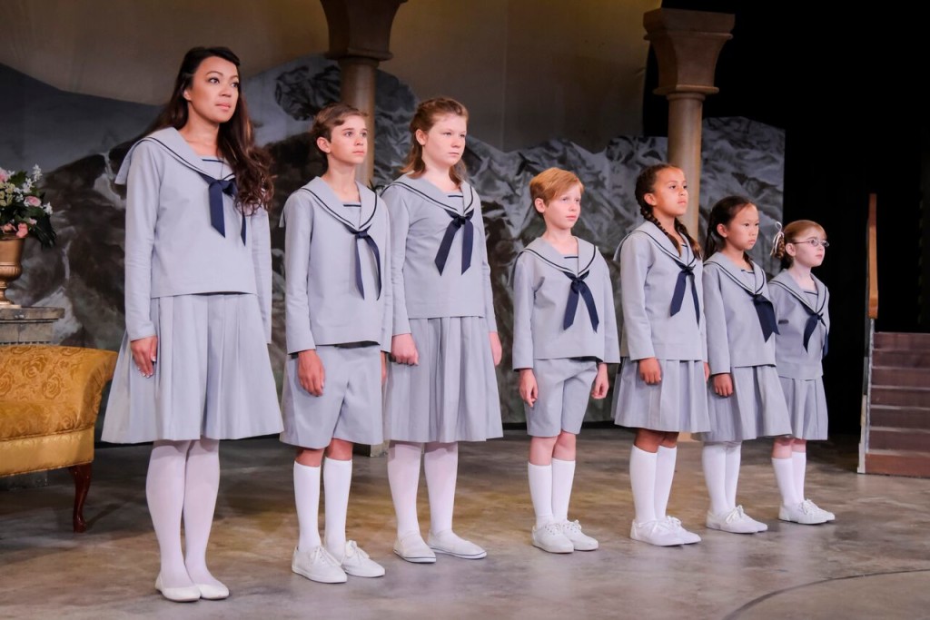 THE VON TRAPP CHILDREN, in “The Sound of Music,” at the Contra Costa Civic Theatre in El Cerrito through July 19. mellopix.com