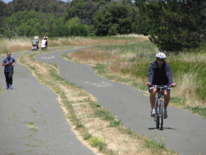 THE SRA is popular with cyclists, walkers and runners alike. File photo