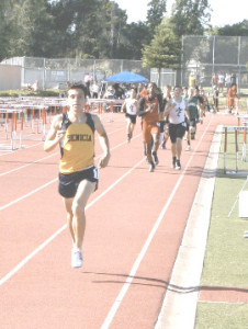 BENICIA HIGH’S Luis Ramirez dominated the boys 1600 and 3200 meters at Friday's SCAC championships..