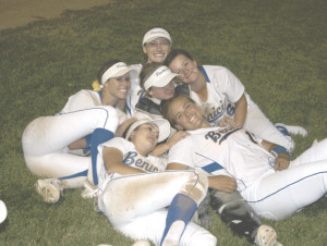 BENICIA HIGH’S softball team kept a smiling face despite coming up a little short in the Sac-Joaquiin Section Division III championship.