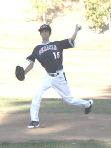 STARTING PITCHER Jakob Boyle went three strong innings for Benicia, allowing only one hit and one unearned run while striking out six.