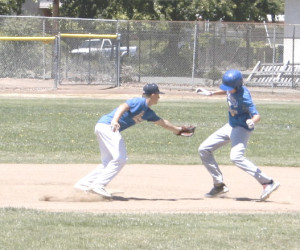 JAXSON BATES (left) and Peter Templeton (right) will play key roles for Benicia’s Junior League all-star team.