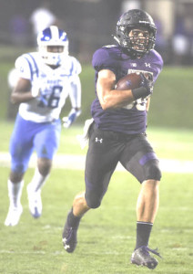 FORMER BENICIA High great Austin Carr leads the Big 10 Conference in receptions and receiving yards while playing for the Northwestern Wildcats.