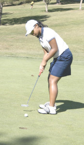 ANGEL ANTONIO shot a 39 for Benicia and shared medalist honors with teammate Sofia Young on Thursday.