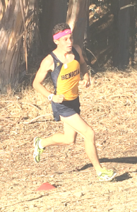LUIS RAMIREZ won his first Sac-Joaquin Section Division II varsity boys cross country championship and qualified for the CIF State Cross Country Championships for a second straight year.