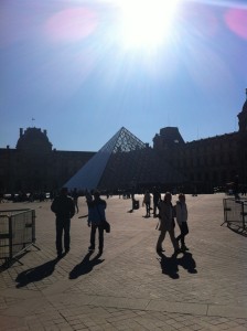 The Louvre Museum in Paris. (Photo by Nick Sestanovich)