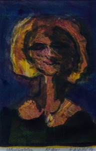 "Lady with Big Collar" by Bonnie Weidel